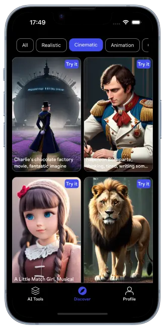 AI Photo Generator App